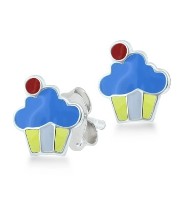 Kids Stud Earring Cup Cake STE-305